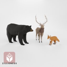 woodland toys - forest animals